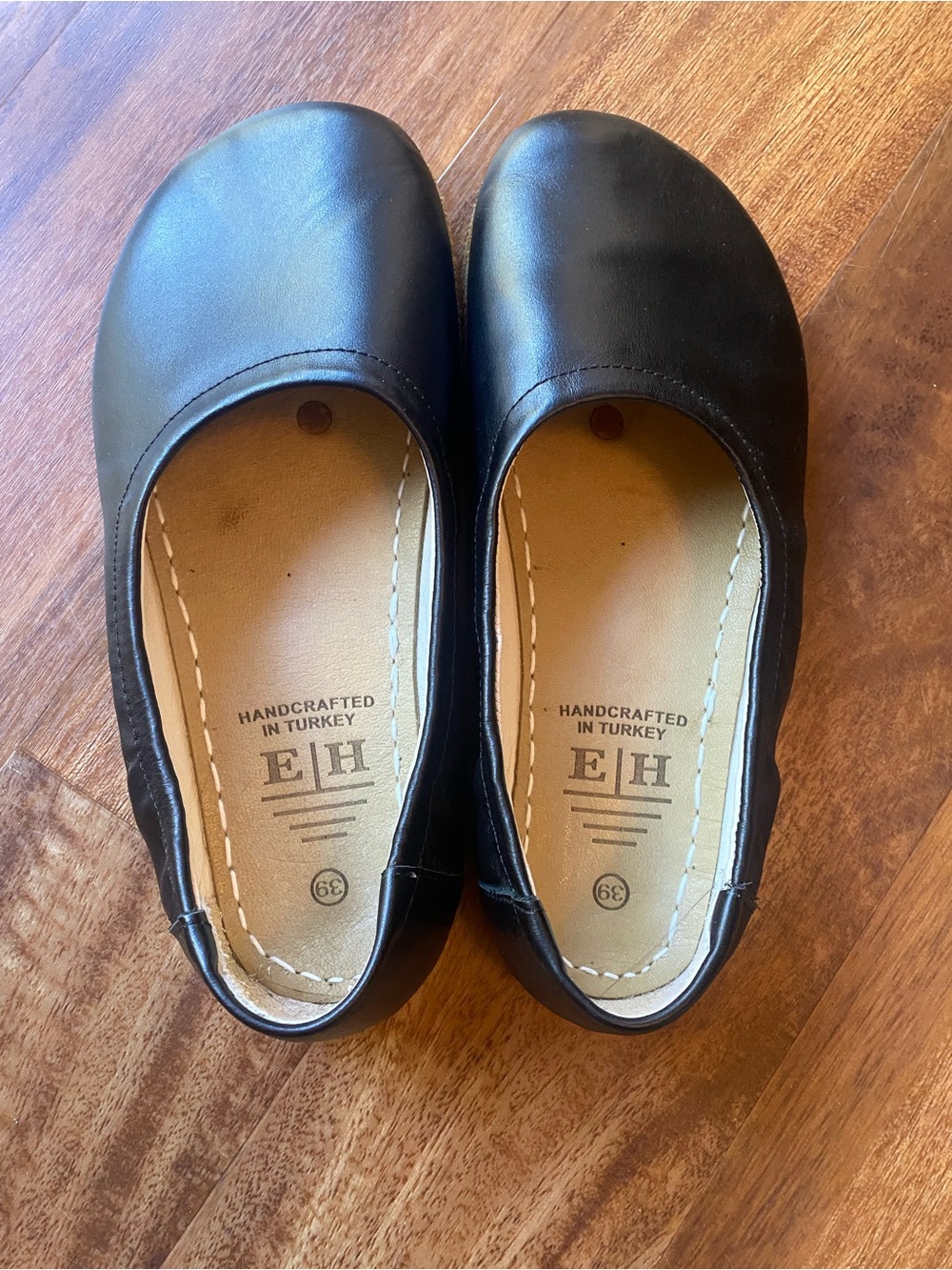 Earthing Harmony Grounding Black Barefoot Ballet Flats Size EU 38 US 8-8.5 EUC - Picture 6 of 8